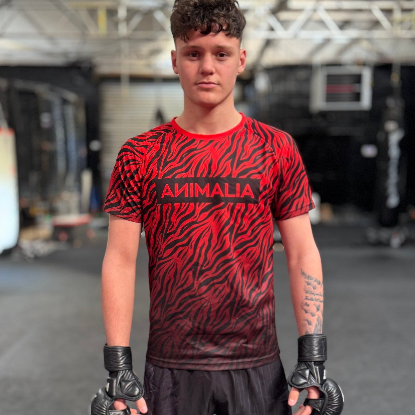 Tiger Print T-shirt - Animalia Apparel