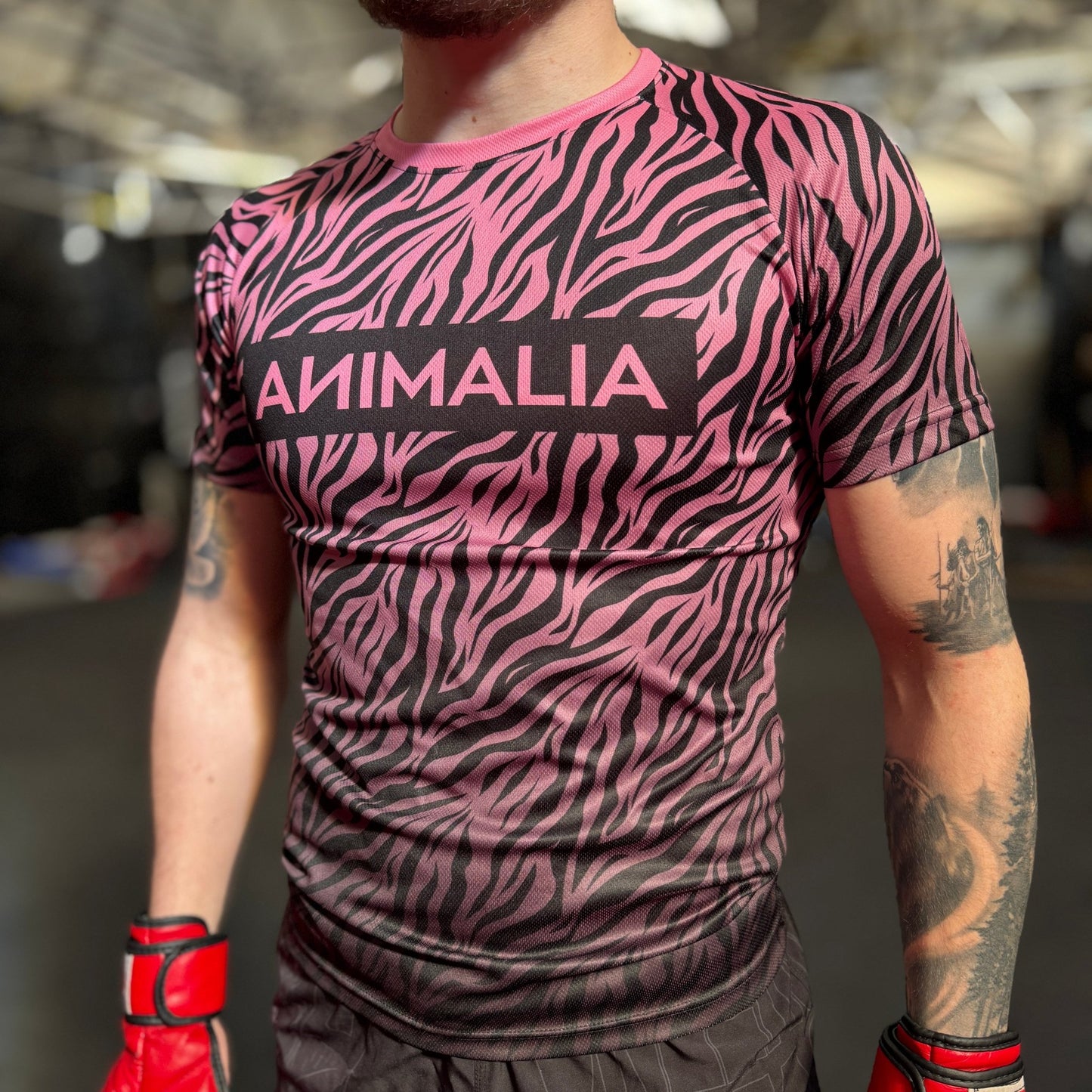 Tiger Print T-shirt - Animalia Apparel
