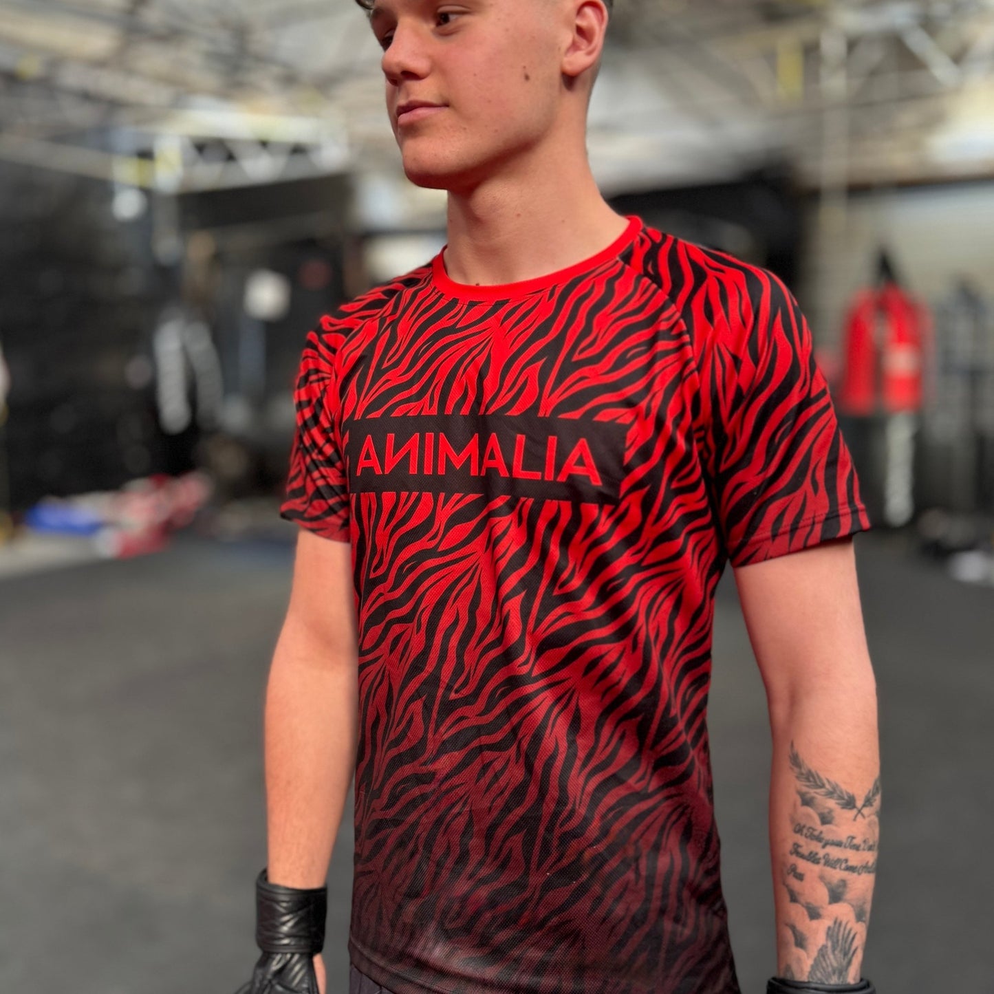 Tiger Print T-shirt - Animalia Apparel