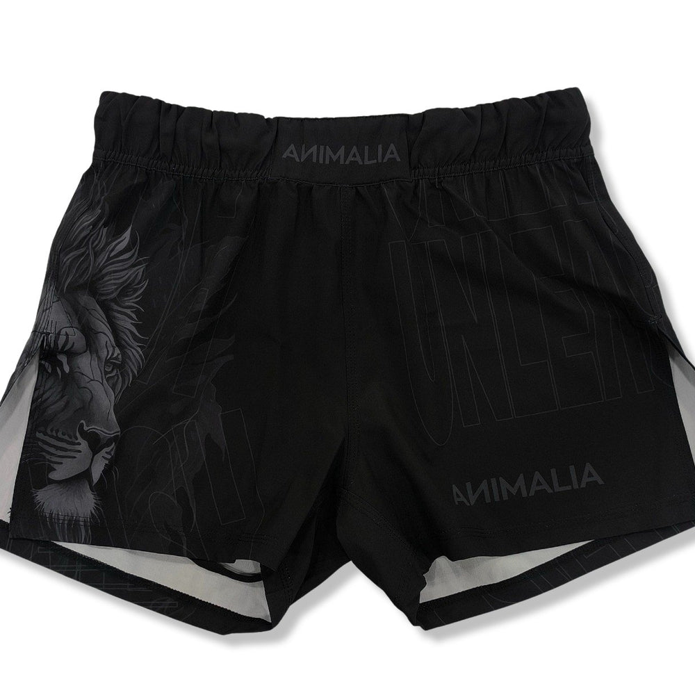 Black MMA Unleash the Animal Shorts - Animalia Apparel