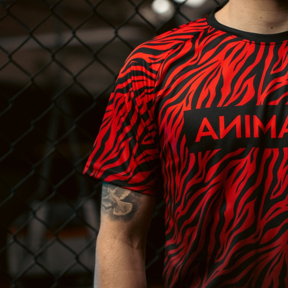 Tiger Print T-shirt - Animalia Apparel