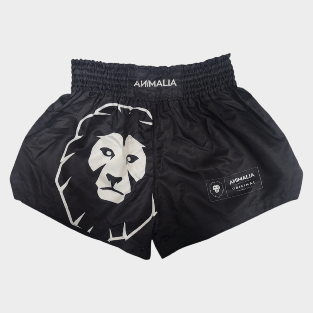 Animalia Apparel 2XL / Black Muay Thai Shorts