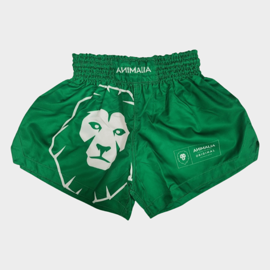 Animalia Apparel 2XL / Green Muay Thai Shorts